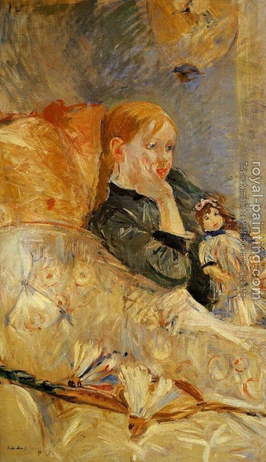 Berthe Morisot : Little Girl with a Doll